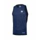 Men's Performance Tank Top Small Logo Dark Navy