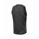 Men's Performance Tank Top Small Logo Charcoal