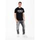 BLACK SURFING T-SHIRT