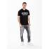 BLACK SURFING T-SHIRT