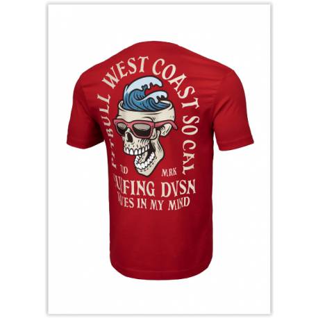 RED SURFING T-SHIRT