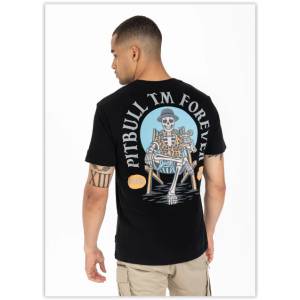 CAMISETA PITBULL FOREVER NEGRA