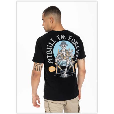 CAMISETA PITBULL FOREVER NEGRA