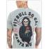 CAMISETA PESO MEDIO GRIS SANTA MUERTE