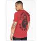 CAMISETA PESO MEDIO BURDEOS SANTA MUERTE