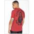 CAMISETA PESO MEDIO BURDEOS SANTA MUERTE