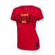 Women T-shirt Scare Red
